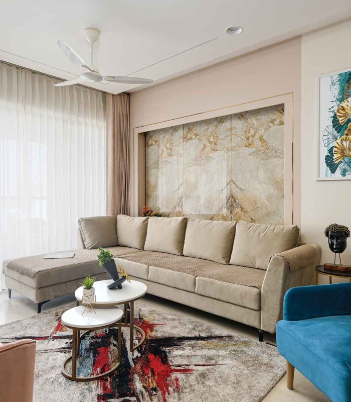 Award-winning interior design project by D'Exito — residential interiors Hyderabad
